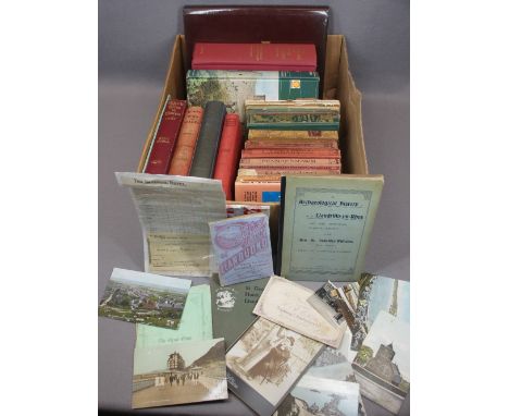 BOOKS &amp; EPHEMERA - mostly relating to travel in Wales including Ward, Lock &amp; Co illustrated guidebooks (5), Companion