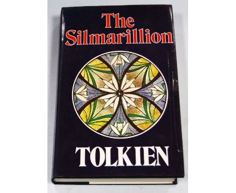 Tolkein (JRR), The Silmarillion, first edition, 1977.   Condition Report  Taped dust wrapper along the edge of the front flap