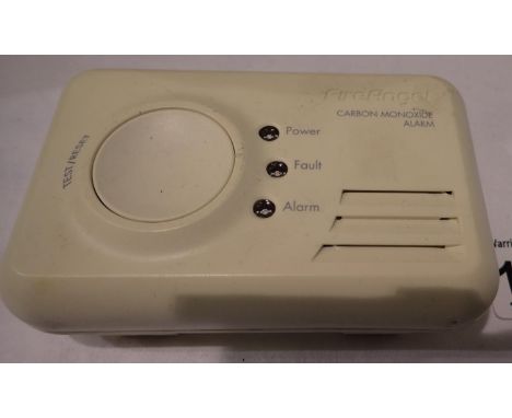 Fire Angel CO2 alarm, in working order. P&amp;P Group 1 (£14+VAT for the first lot and £1+VAT for subsequent lots) 