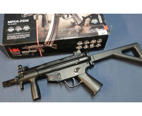 Boxed Heckler &amp; Coch MP5 K-PDW CO2 .177 air gun 