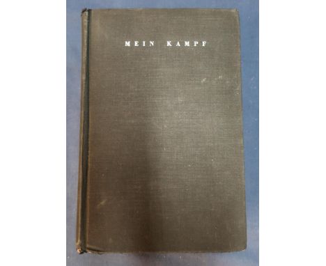 Stackpole edition 1939 USA English language Mein Kampf The Unexpurgated Edition by Adolf Hitler (published without permission