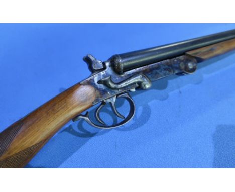 Faisan .410 side by side side lever opening shotgun with colour hardened action and 27 1/2 inch barrels, serial no. 42078 (Sh