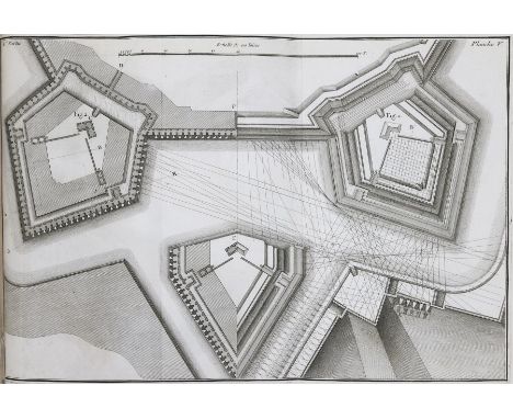Montalembert,(M.R.)de.: La fortification perpendiculaire, ou essai sur plusieurs manieres de fortifier la ligne droite, le tr