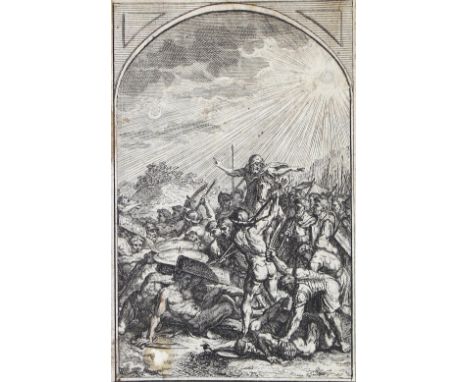 Tardieu, Pierre Alexandre: (1756 Paris 1844). Victoire de Josue sur les Amorrheens. Radierung nach dem Gemälde von Raffael. C