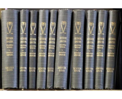 Ibsen,H.: Sämtliche Werke in deutscher Sprache. Durchgesehen und eingeleitet von Georg Brandes, Julius Elias, Paul Schlenther