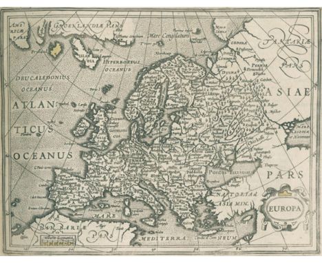 Mercator,G.: Atlas minor, das ist, Eine kurtze, jedoch gründtliche Beschreibung der gantzen Welt... durch Iodocum Hondium mit