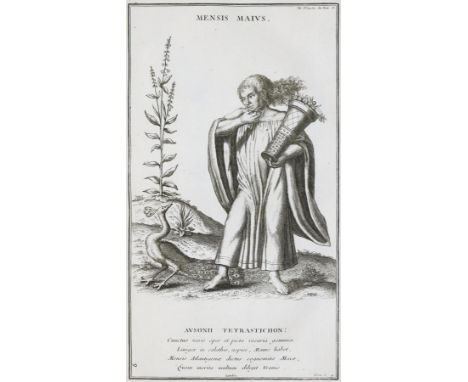 Montfaucon,B.de.: L'antiquité expliquée, et représentée en figures. 10 Tle. u. 5 Suppl. in 8 Bdn. Paris 1719-24 bzw. 1757 (Su