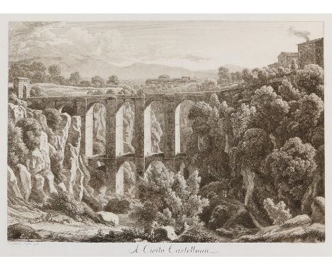 Rom.: 18 Radierungen von J. (W.) Mechau (10), A. C. Dies (7) und (J.) C. Reinhart (aus: Collection des vues pittoresques de l