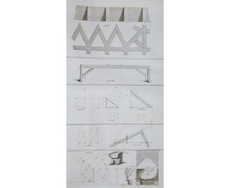 Vitruvius,M.P.: The Architecture. Translated from the original latin by W. Newton. 2 Bde. London, Taylor u.a. 1791. Gr.Fol. M