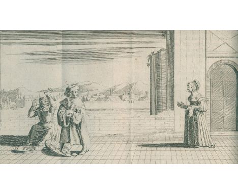 Erasmus Rot.D.: L'Eloge de la folie. trad. par Mr. Gueudeville. Amst., L'Honoré, 1731. 8°. Gest. Frontisp. , 11 Bll., gest. P