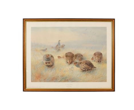 After Archibald Thorburn Frosty Dawn Limited edition colour print by the Thorburn Museum 1988, 109/850 Framed and glazed Pict