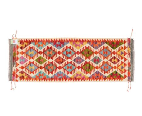 A Chobi kilim runner - 148 x 52cm. 