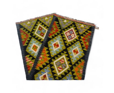 A Maimana kilim runner - 199 x 69cm.