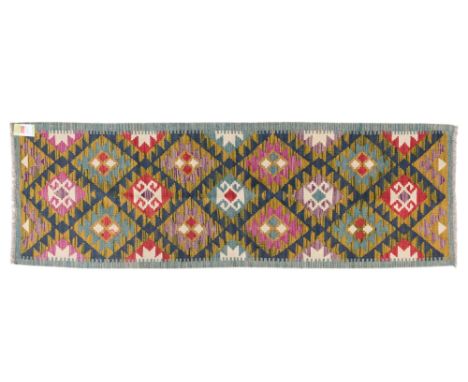 A Maimana kilim runner - 200 x 64cm. 