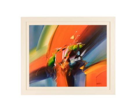 WILKINSON (20th Century) Abstract Oil on canvas Signed lower right Framed and glazed Picture size 48 x 60cm Overall size 61 x