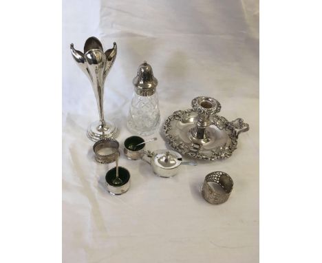 CHAMBER CANDLESTICK ETC 