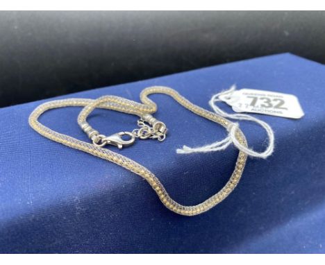 SILVER NECK CHAIN