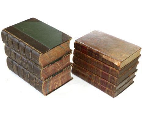 Gibbon (Edward) The History of the Decline and Fall of the Roman Empire, 1797, twelve volumes, portrait frontis, three foldin