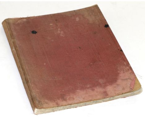 Naval Memoirs Kemmis (George), Something About Africa and the Slave Trade, 1876, a manuscript memoir '... with reference to N