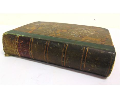 [CLASSIC LITERATURE]  Dickens, Charles. Bleak House, first edition in book form, Bradbury &amp; Evans, London, 1853, half gre