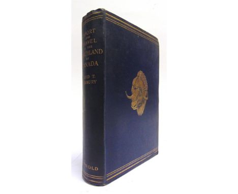 [TRAVEL]. CANADA  Hanbury, David. Sport and Travel in the Northland of Canada, first edition, Arnold, London, 1904, dark blue