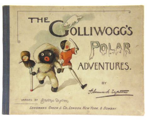 [CHILDRENS]  Upton, Florence K. &amp; Bertha. The Golliwogg's Polar Adventures, Longmans, Green &amp; Co., London, New York &