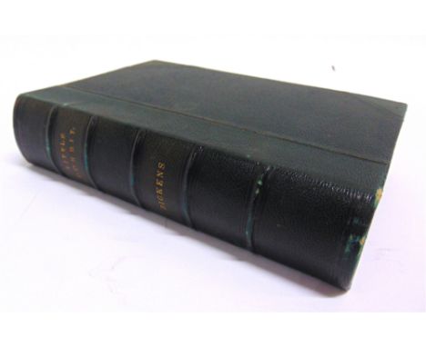 [CLASSIC LITERATURE]  Dickens, Charles. Little Dorrit, first edition, bound from parts and retaining original pictorial blue 