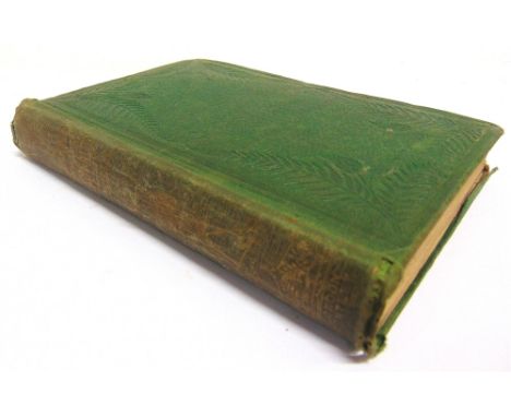 [TRAVEL]  Wills, Alfred. Wanderings Among the High Alps, first edition, Bentley, London, 1856, original blind-stamped green c