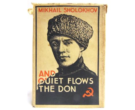 [MODERN FIRST EDITIONS]  Sholokhov, Mikhail. And Quiet Flows the Don, translated from the Russian by Stephen Garry, first Eng