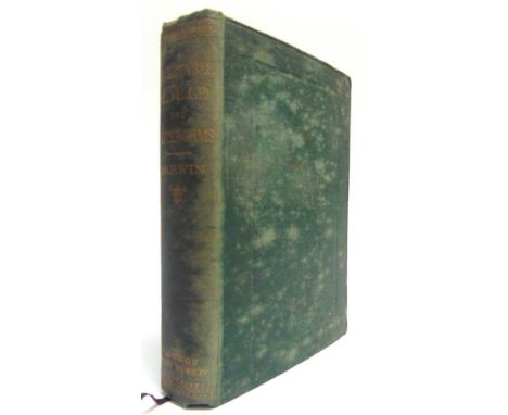[NATURAL HISTORY]  Darwin, Charles. The Formation of Vegetable Mould, through the Action of Worms, with Observations on their
