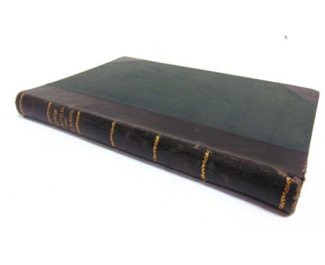 [CLASSIC LITERATURE]  Dickens, Charles. The Mystery of Edwin Drood, first edition, Chapman &amp; Hall, London, 1870, half bla