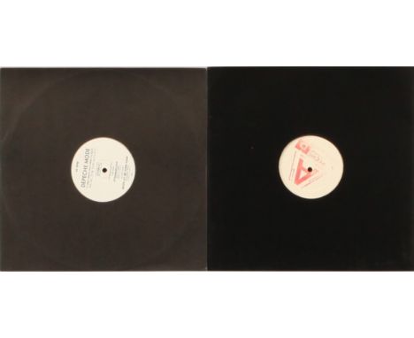 Depeche Mode 12" Promotional Singles comprising (1) Stripped (RRBONG10) - 1986 UK promotional 12" single with stamp to white 