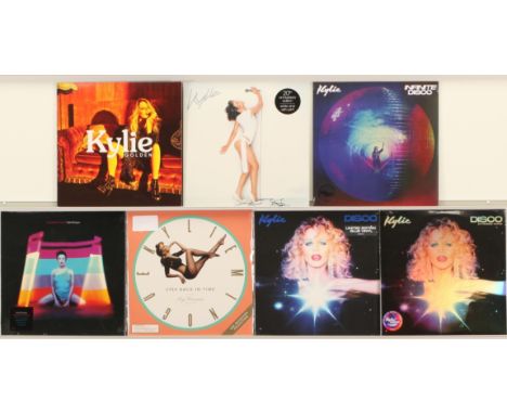 Kylie Minogue LPs to include Step Back In Time- limited edition mint green double vinyl; Impossible Princess- 25th anniversar