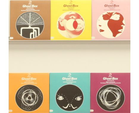 Ghost Box Study Series 7" Singles to include (1) Moon Wiring Club &amp; Belbury Poly - Youth And Recreation (GBX701); (2) The