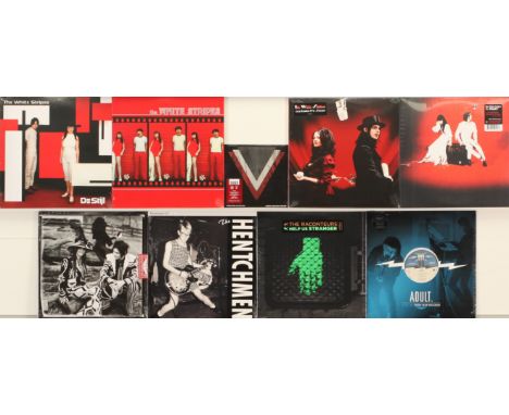 A collection of Recent Issue White Stripes and Related LPs and 7" to include (1) The White Stripes - Seven Nation Army [The G