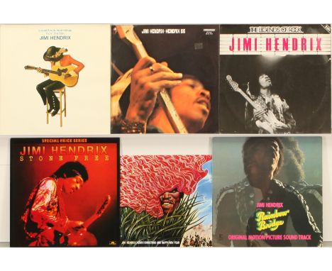 Jimi Hendrix LPs and EPs to include Merry Christmas and Happy New Year (MOVLP225) - 2016 10" EP, limited numbered release on 