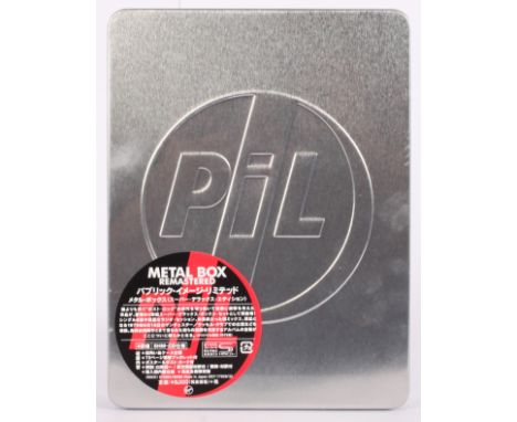 Public Image Limited - Metal Box Japanese Deluxe CD Box Set. Japanese 2016 reissue of PIL's 1979 classic album. Contains 4 CD