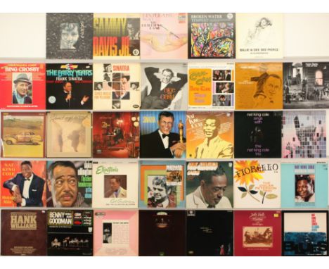 A collection of Jazz/Vocal Jazz LPs to include artists; Maynard Ferguson, Duke Ellington, The Oscar Peterson Trio, Jelly Roll