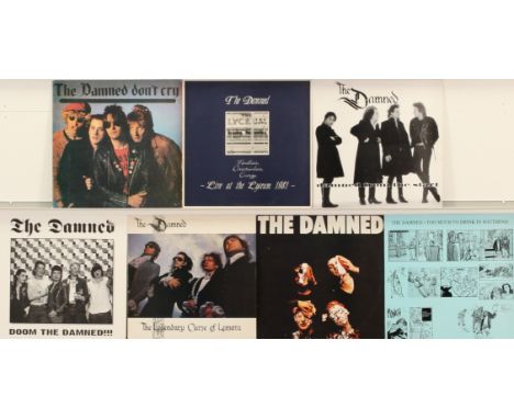A collection of The Damned Bootleg/Unofficial LPs to include (1) The Legendary Curse Of Lemora (1986 UK, N101); (2) Doom The 
