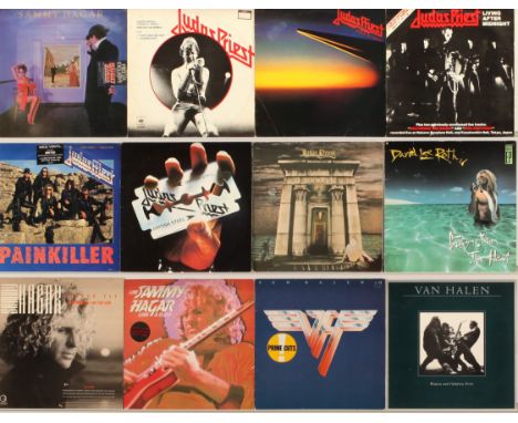 Heavy Metal LPs &amp; EPs to include Judas Priest - Sin After Sin (CBS 82008) - 1977 European pressing - Good Plus to Very Go