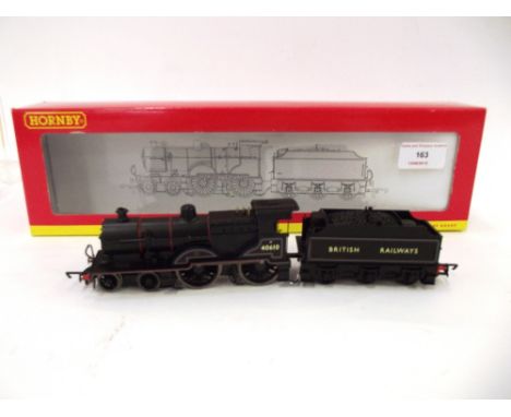 A Hornby R2183A 4-4-0 engine and tender, Class 2P, BR lined, black 40610, (B.M.)