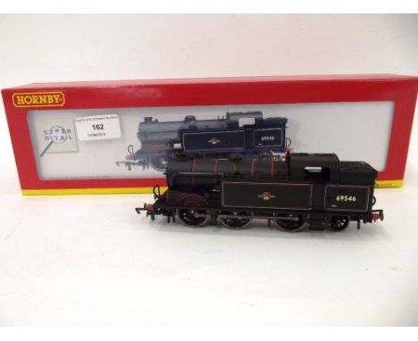 A Hornby R2178A 0-6-2 tank engine, N2, BR black 69546, with instructions, (B.M.)