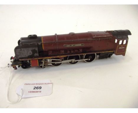 A Hornby Dublo 4-6-2 engine only, "City of London", chips etc. (F)