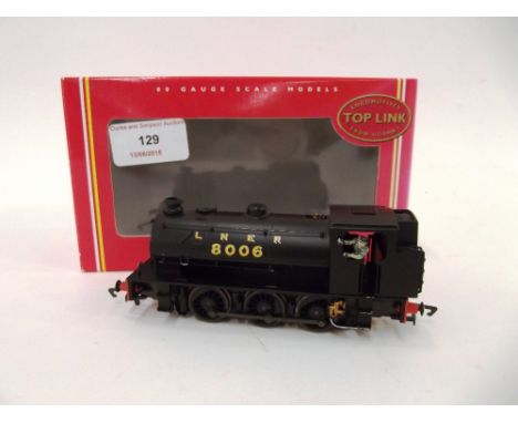A Hornby R2062 J94 Class 0-6-0 tank engine, LNER black 8006, box end faded, (B.G.)