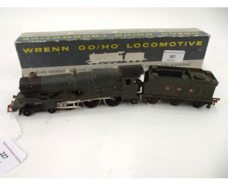 A Wrenn "Castle" engine and tender, body repainted, (B.R.)