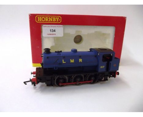 A Hornby R2151 Class J94 0-6-0 tank engine, W D Austerity, LMR blue 157, with instructions