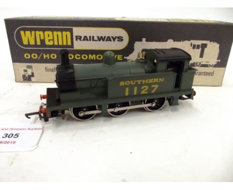 A Wrenn W2207 0-6-0 tank engine, Class R1 Southern 1127, with instructions, (B.N.M.)