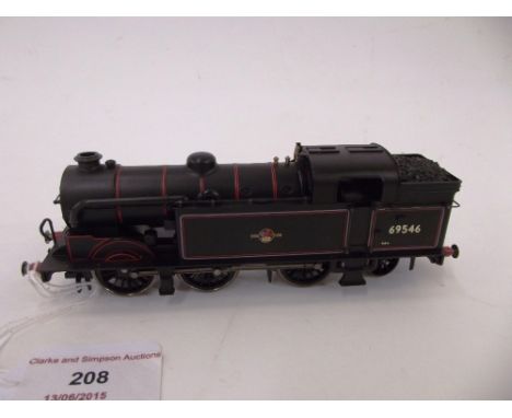 A Hornby 0-6-2 N2 tank engine, BR lined black 69546, (G)