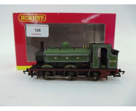 A Hornby R218B Class J13 0-6-0 tank engine, GNR green 1226 with instructions, (B.M.)