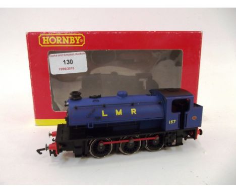 A Hornby R2151 Class J94 0-6-0 tank engine, W.D. Austerity, LNER blue 157, with instructions, (B.N.M.)